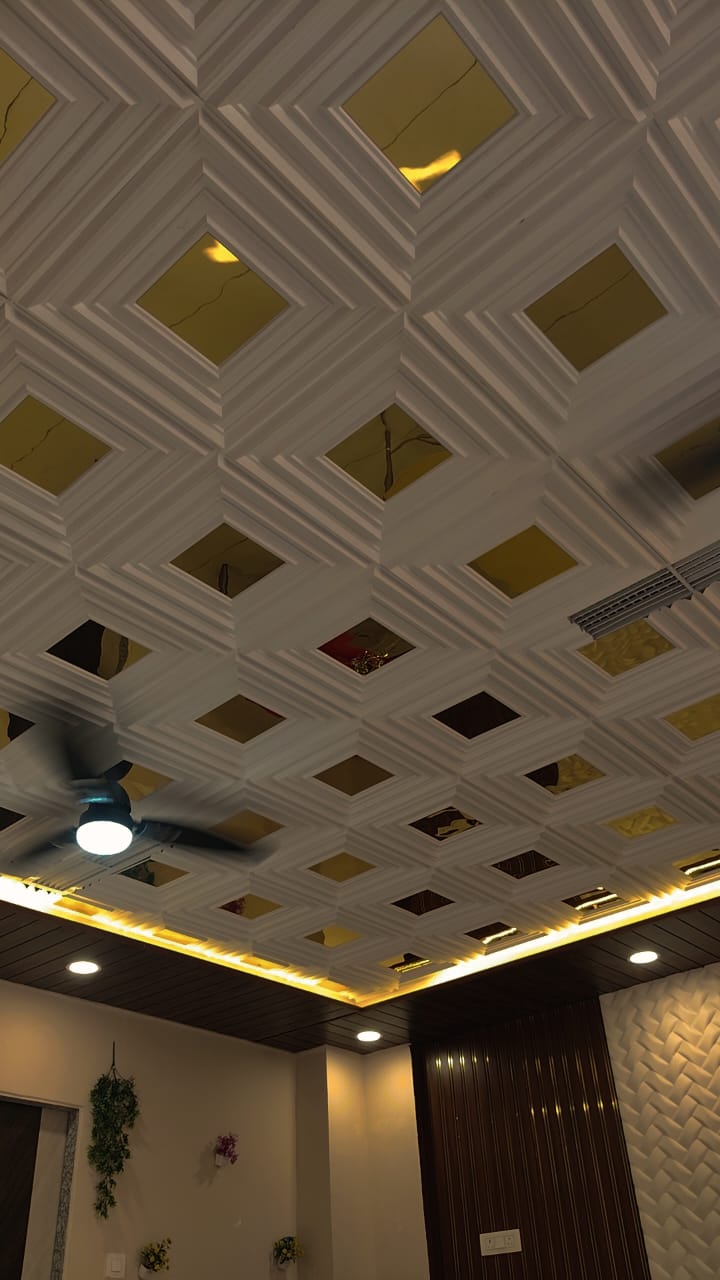PVC Panels - Waterproof PVC panels perfect for moisture-prone areas with easy maintenance. by Aamir Enterprises S, POP Ceiling & False Ceiling Contractor in Bhopal, Madhya Pradesh